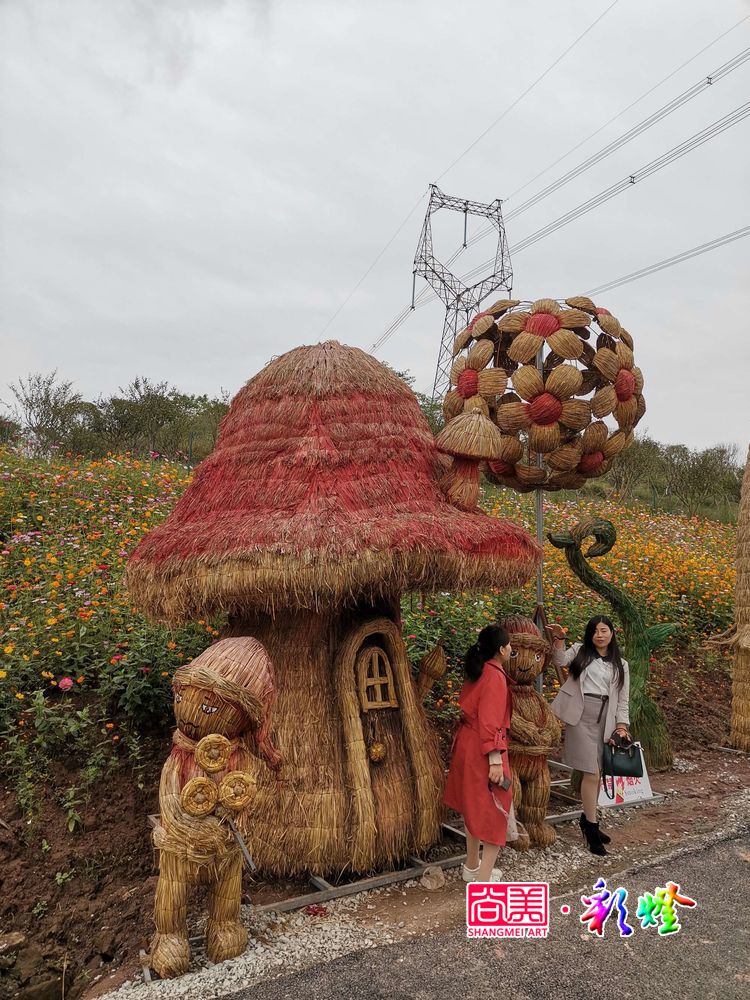 稻草草雕藝術的特點、工藝和適用場景