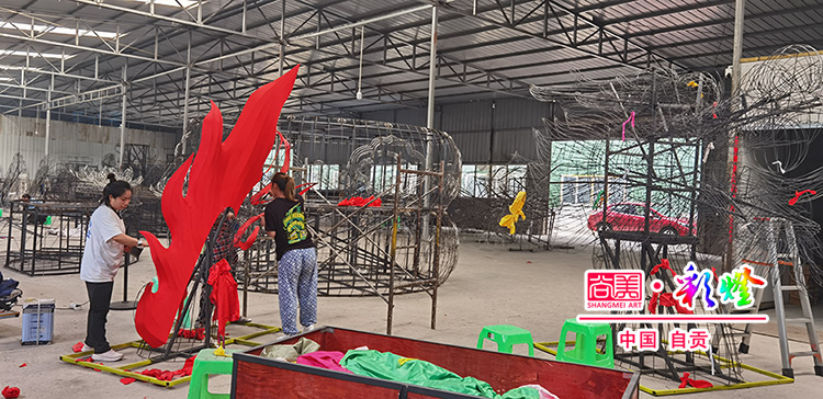 Zigong Shangmei Lantern workshop