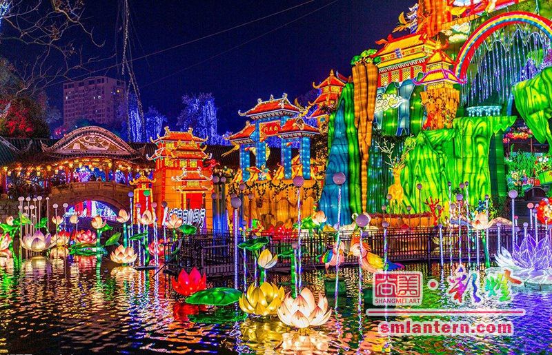 The history of the development of Chinese color lanterns